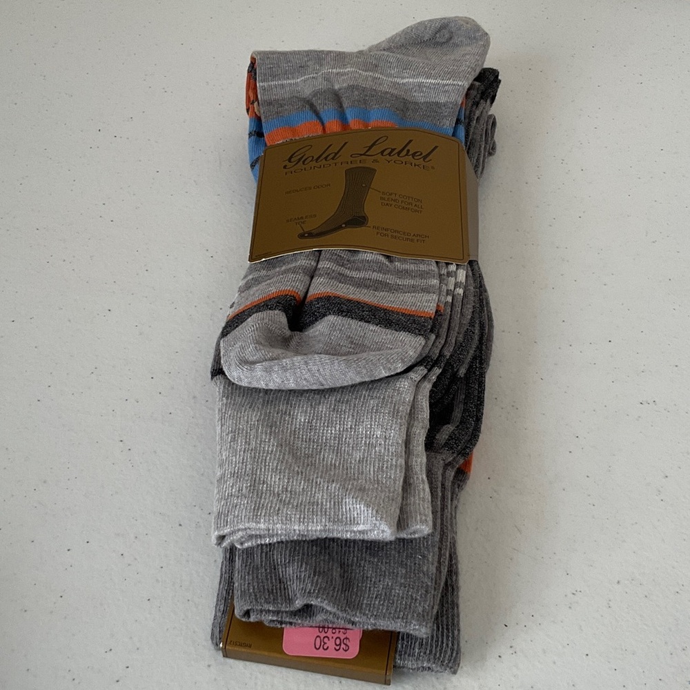 Gold Label Men's Casual Crew Socks